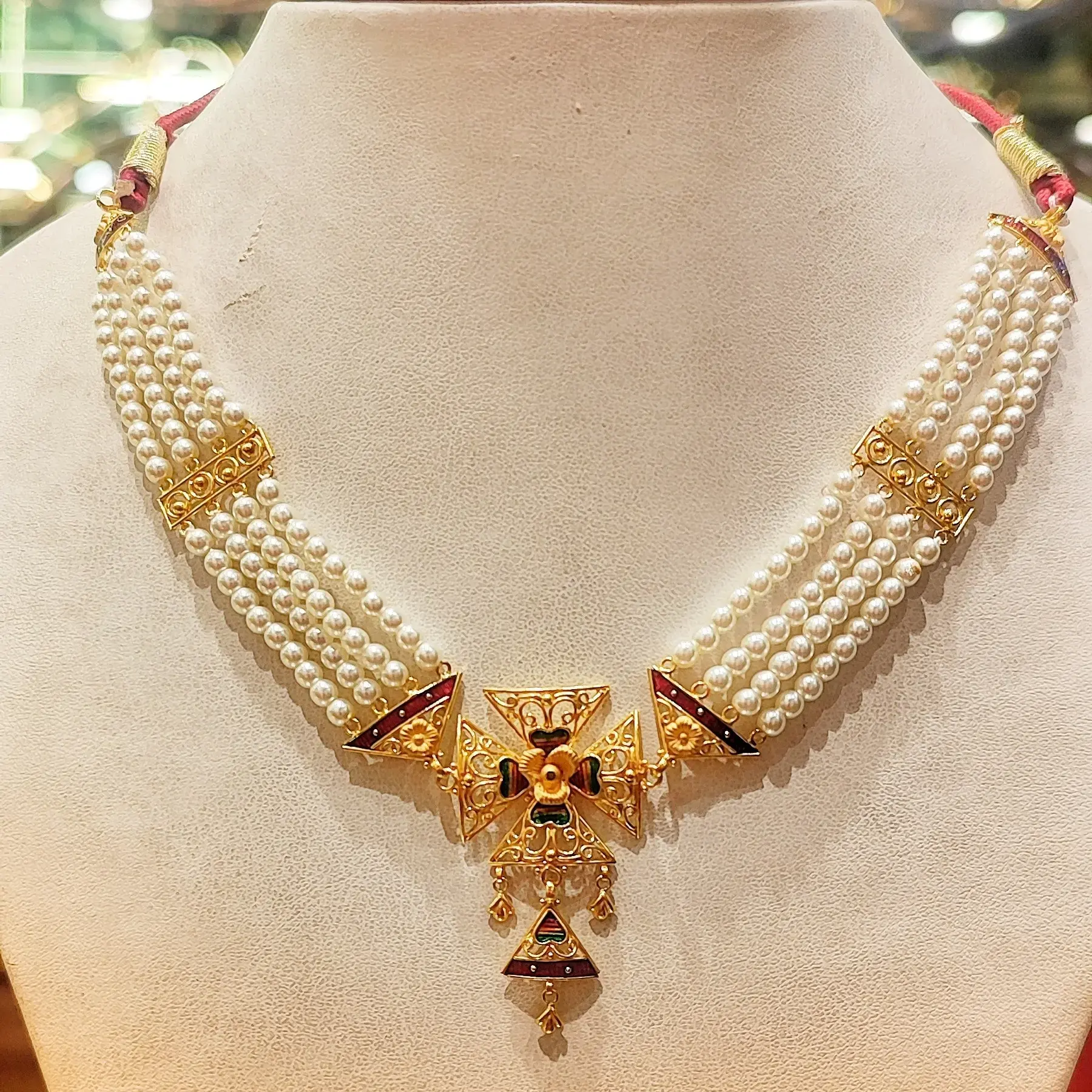 Moti Haar Price Moti Haar Moti Necklace Price Rani Haar Moti New