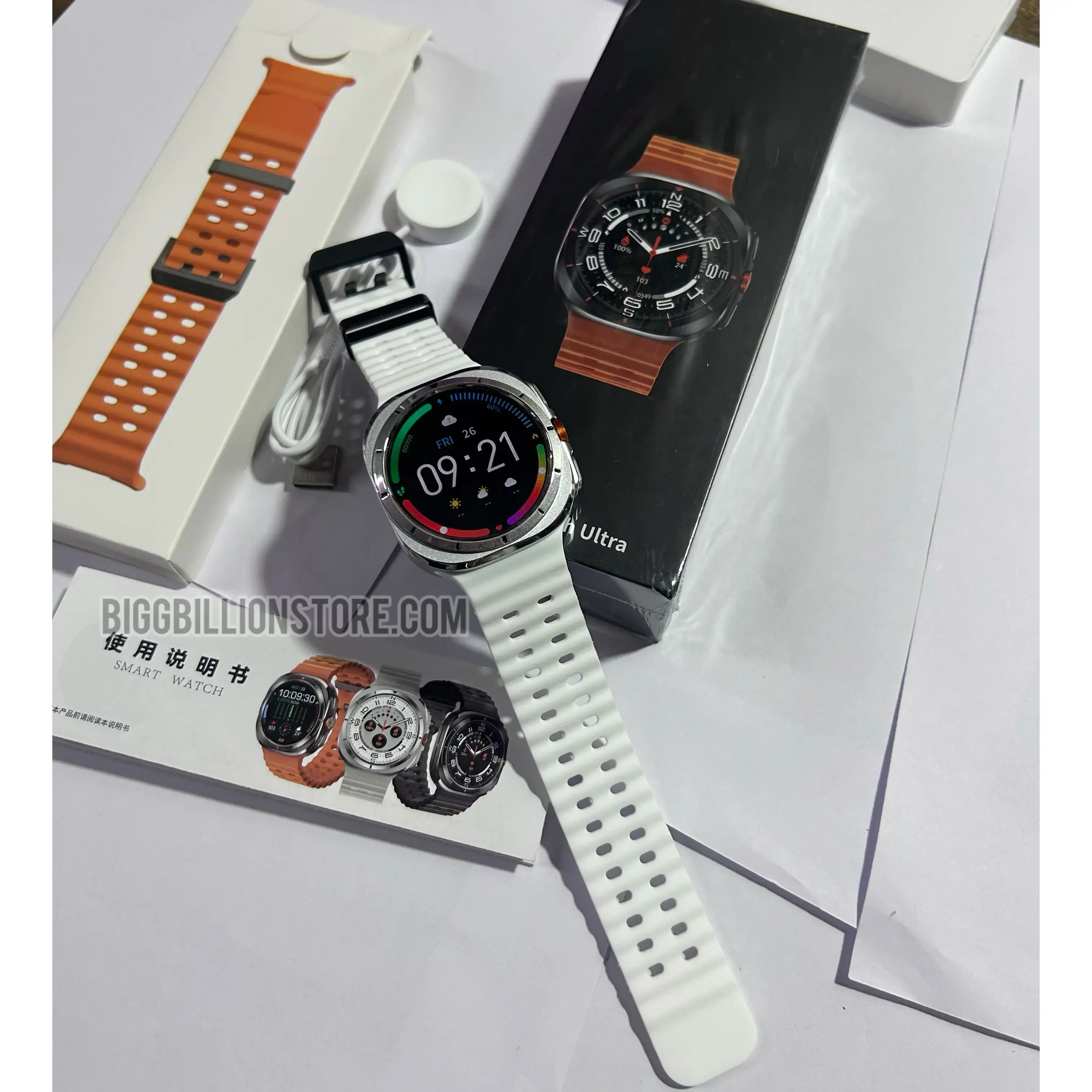 Titanium Unboxing Samsung Galaxy Watch Galaxy Watch Ultra Clone