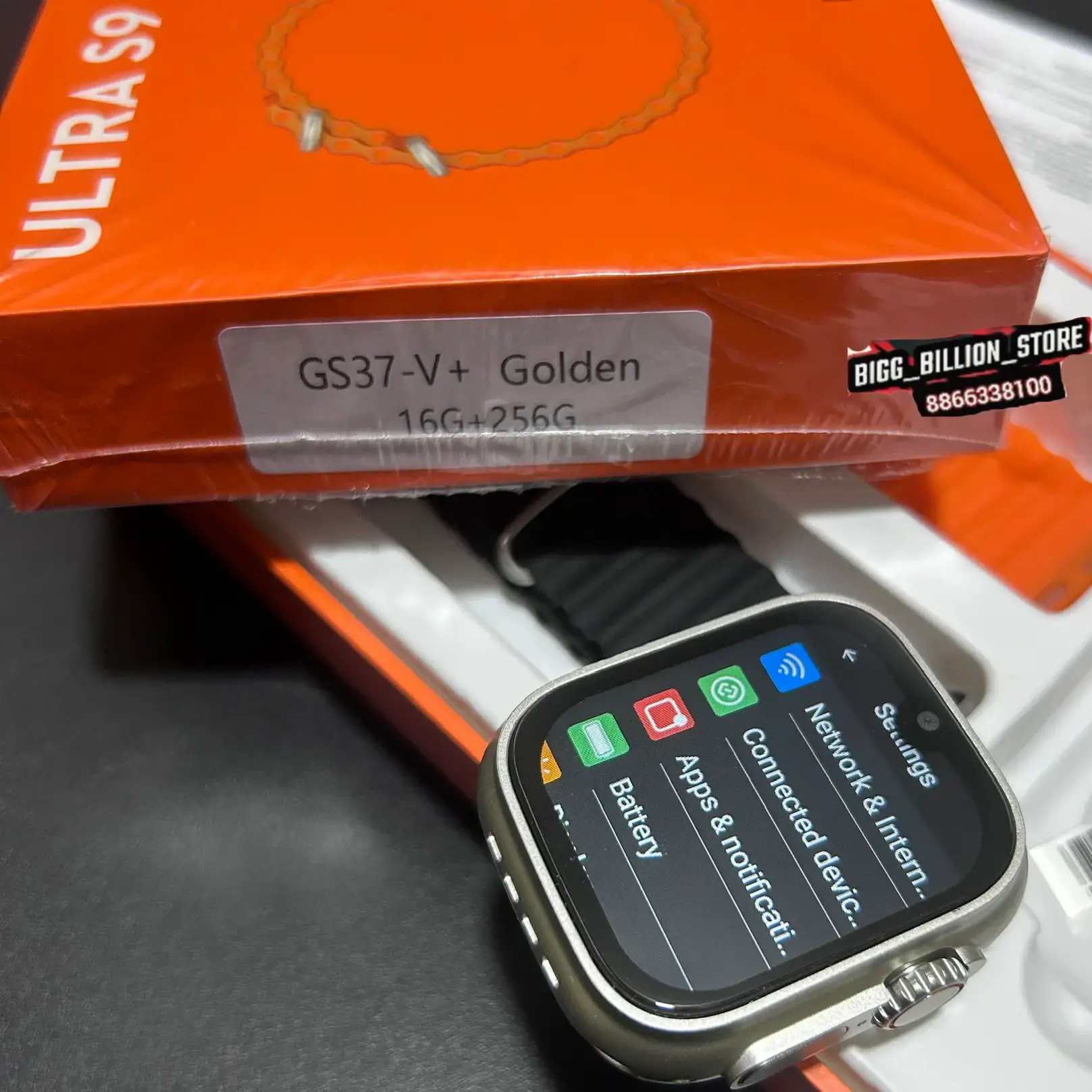 S9 Ultra 5G 4GB RAM 64GB internal memory Android Smart Watch