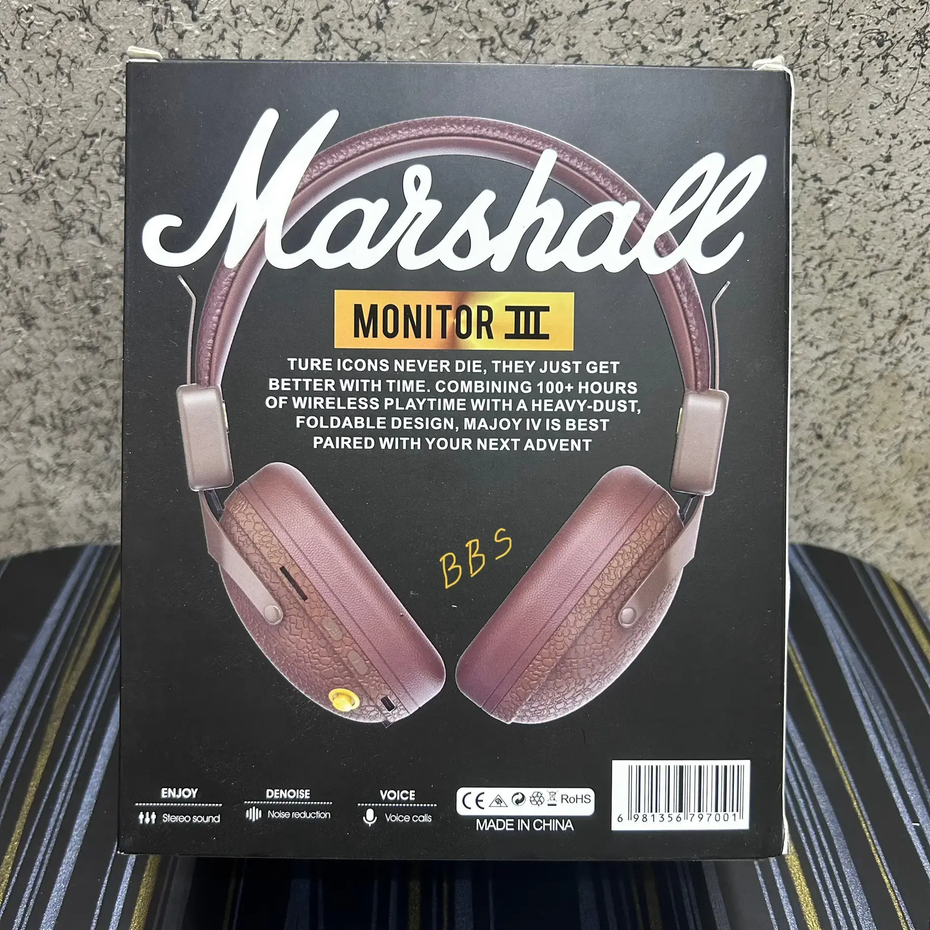 Monitor III Over Ear Bluetooth Headphones monitor headphone