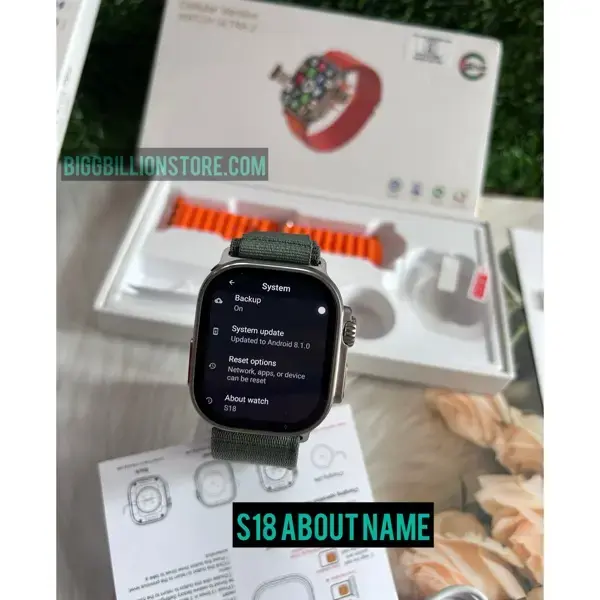 S18 Ultra (2GB/32GB) Super Amoled Display Rotating Telescopic 190  Degree Orange