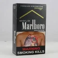 Marlboro Gold Advance Gas Cigarette Lighter, 1p Start, Free UK P&P Australia