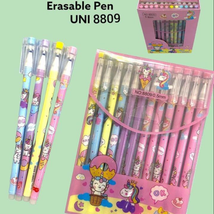 Erasable Pen Pack Of 12 Pen - 1