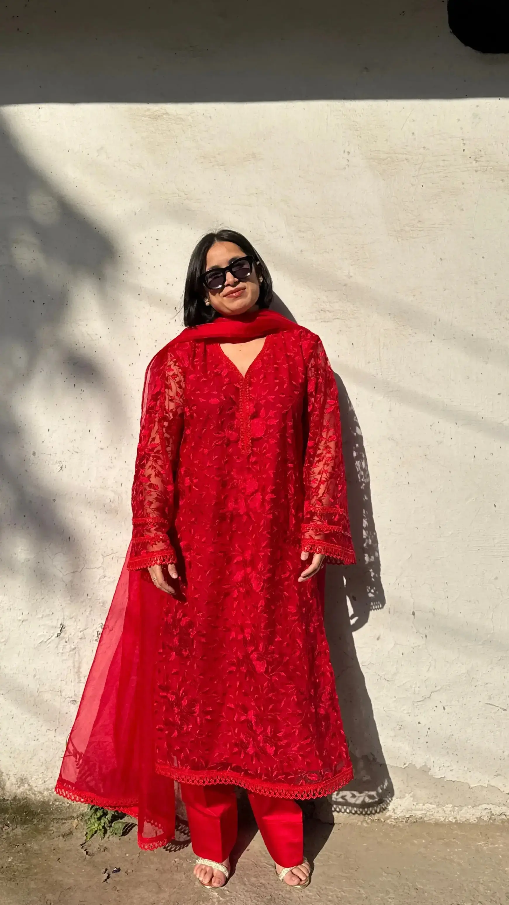 Ghalib Formal Kameez with Farshi Salwar in breathable fabric – regal festive outfit for Diwali