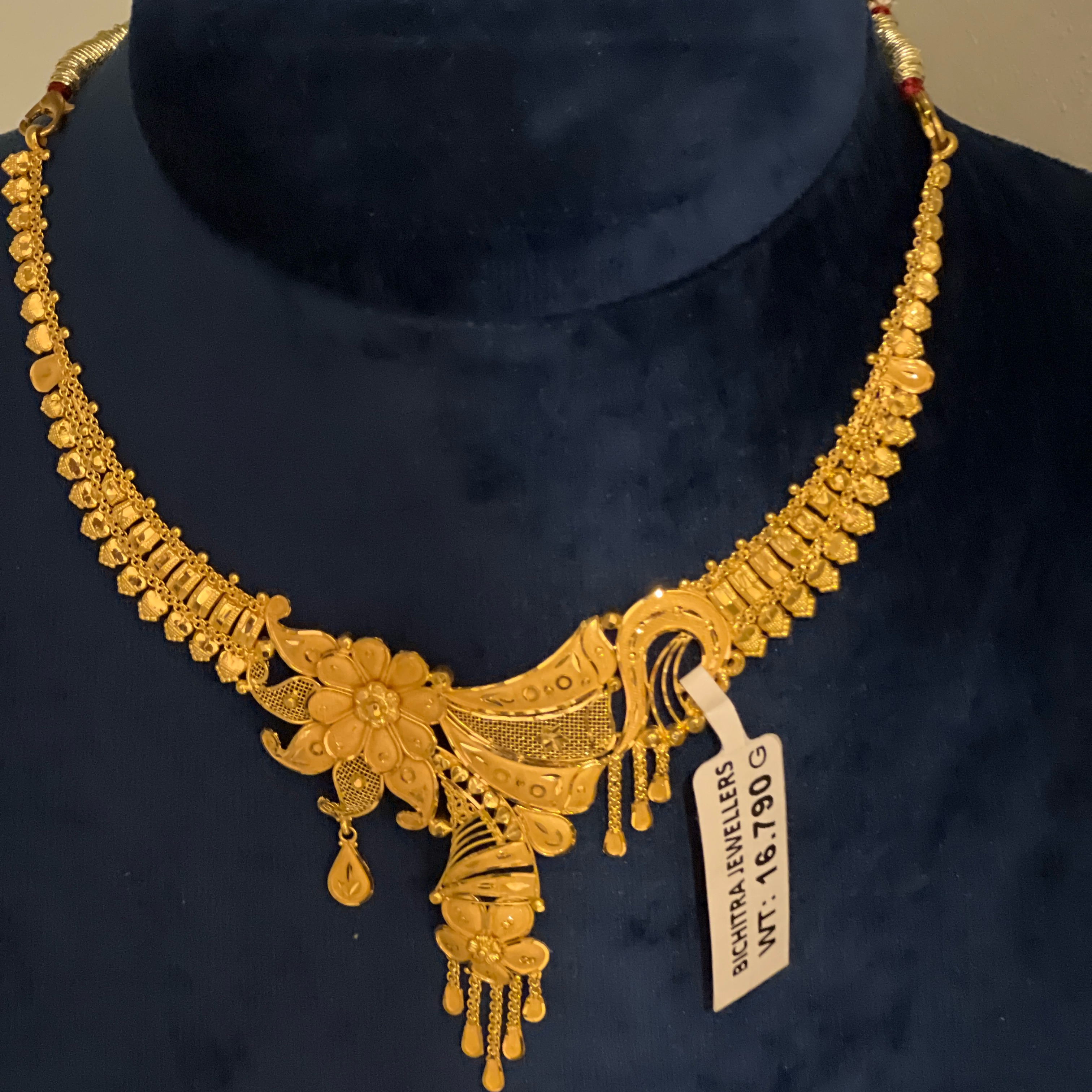 Gold Chain Pc Chandra Jewellers Gold Rate Today Necklace Designs