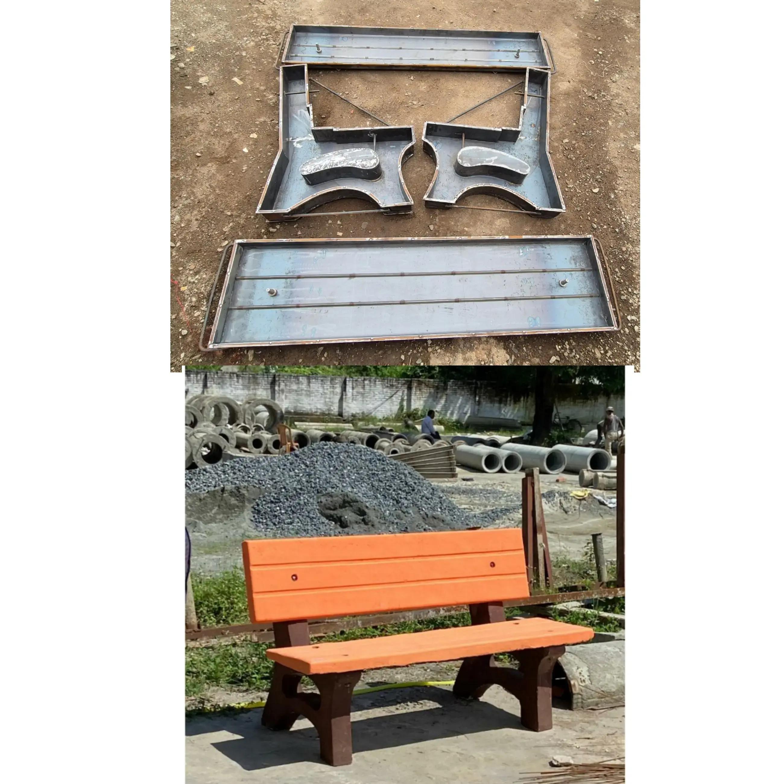 Buy RCC bench mould Set online at best price Sitara Fabrication