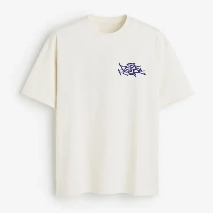 White Oversized T Shirt - 1