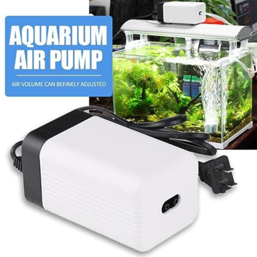 Buy Animaux CT 202 Two Way Aquarium Air Pump Super Silent with Adjustable Flow Oxygen 3 Meter Tube and 2 Stone for Fish