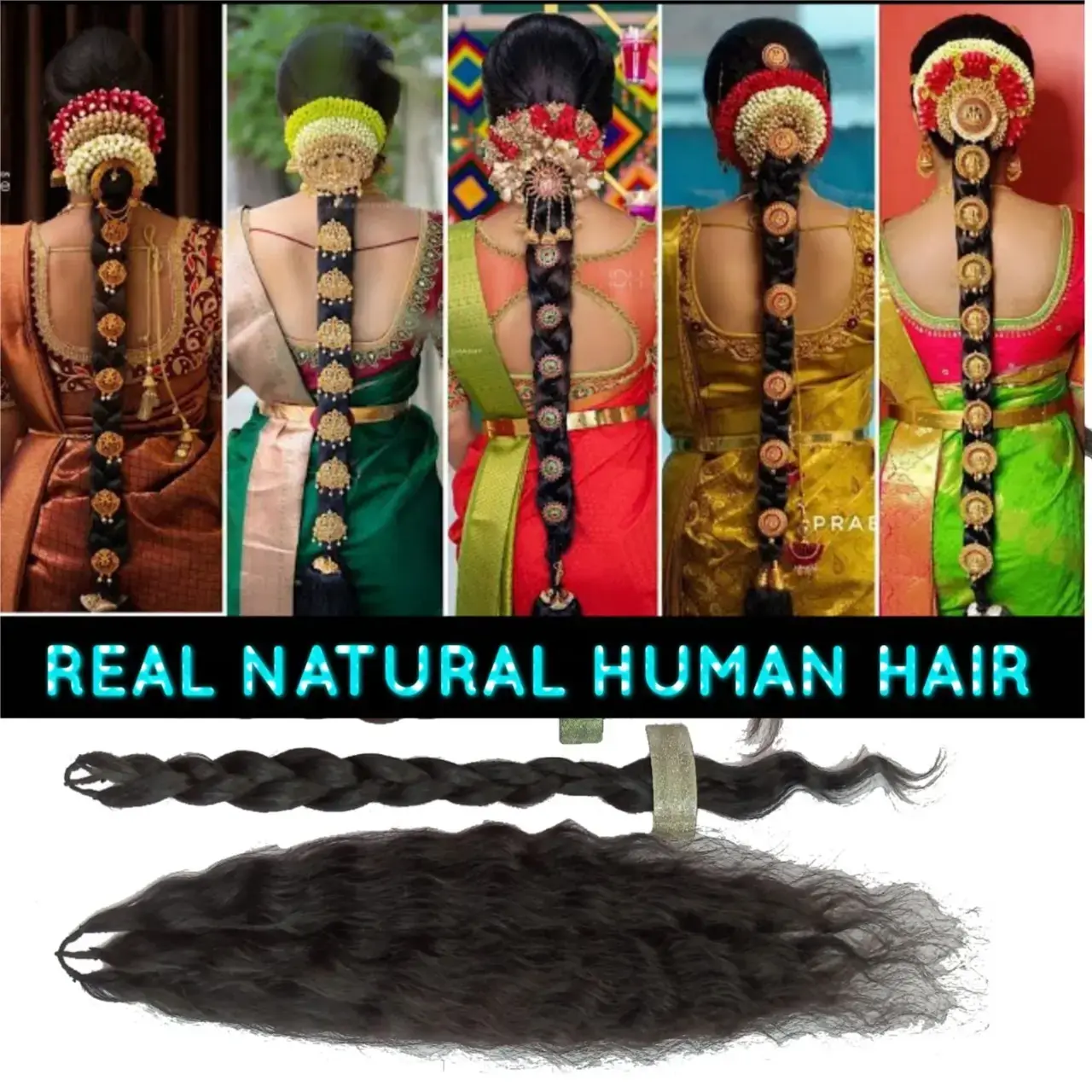 Buy Jada Hair for Wedding Bridal Bharatanatyam Savaram Hair Braid