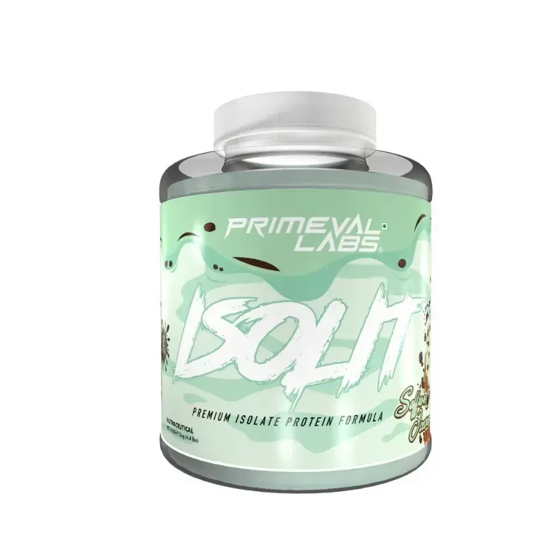 Primeval Labs Isolit Protein 2kg Saffron Nutty Ice Cream - 1