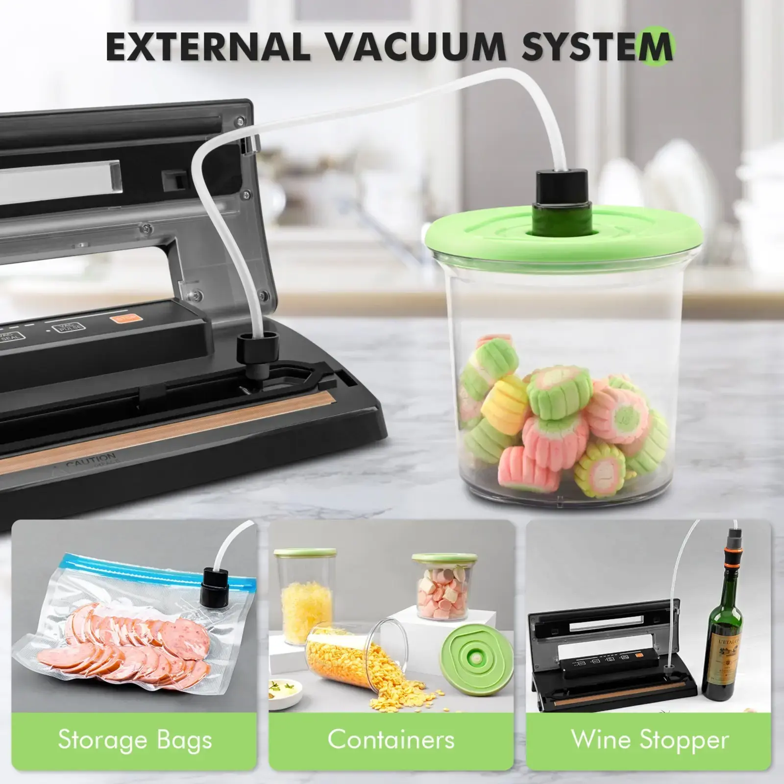 Buy Vacuum Packers VS2201 Heavy Duty Vacuum Sealer Machine 80 KPA