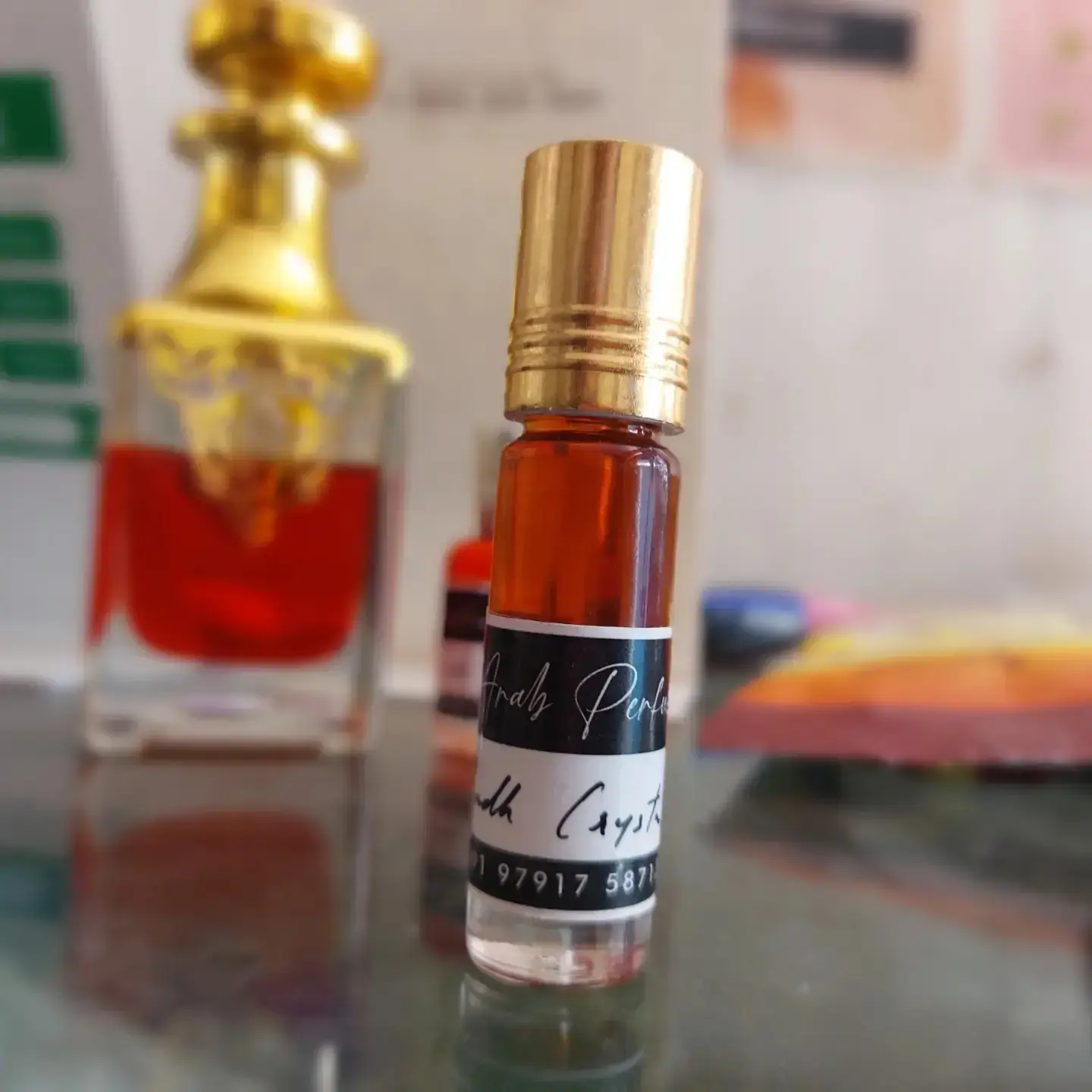 Oudh Crystal Al Musbah Premium ml Highly Concentrated Arabian Oudh Attar