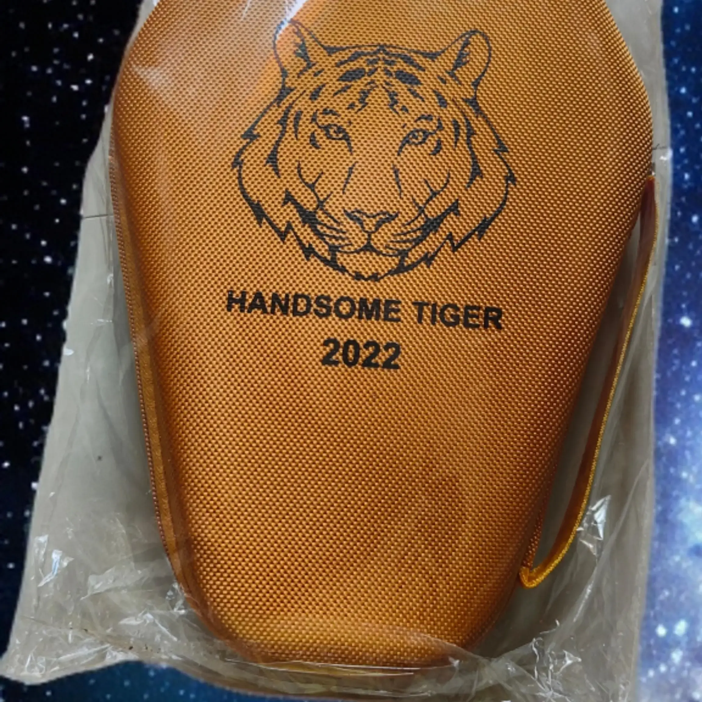 Handsome Tiger Racket Cover Fierce Protection for Your Table Tennis Racket