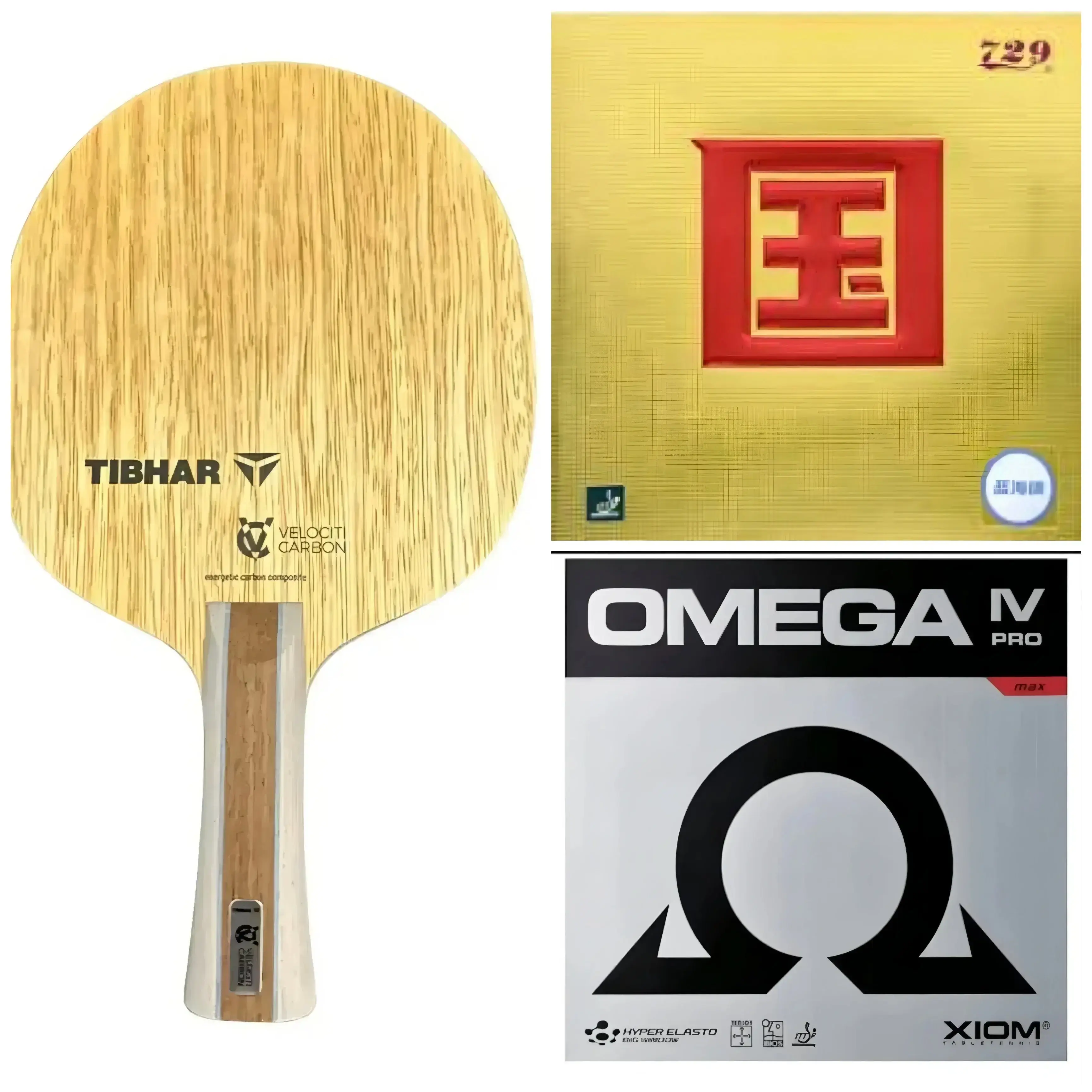 Tibhar Velocity Carbon Battle 2 National Omega I V Pro Combo