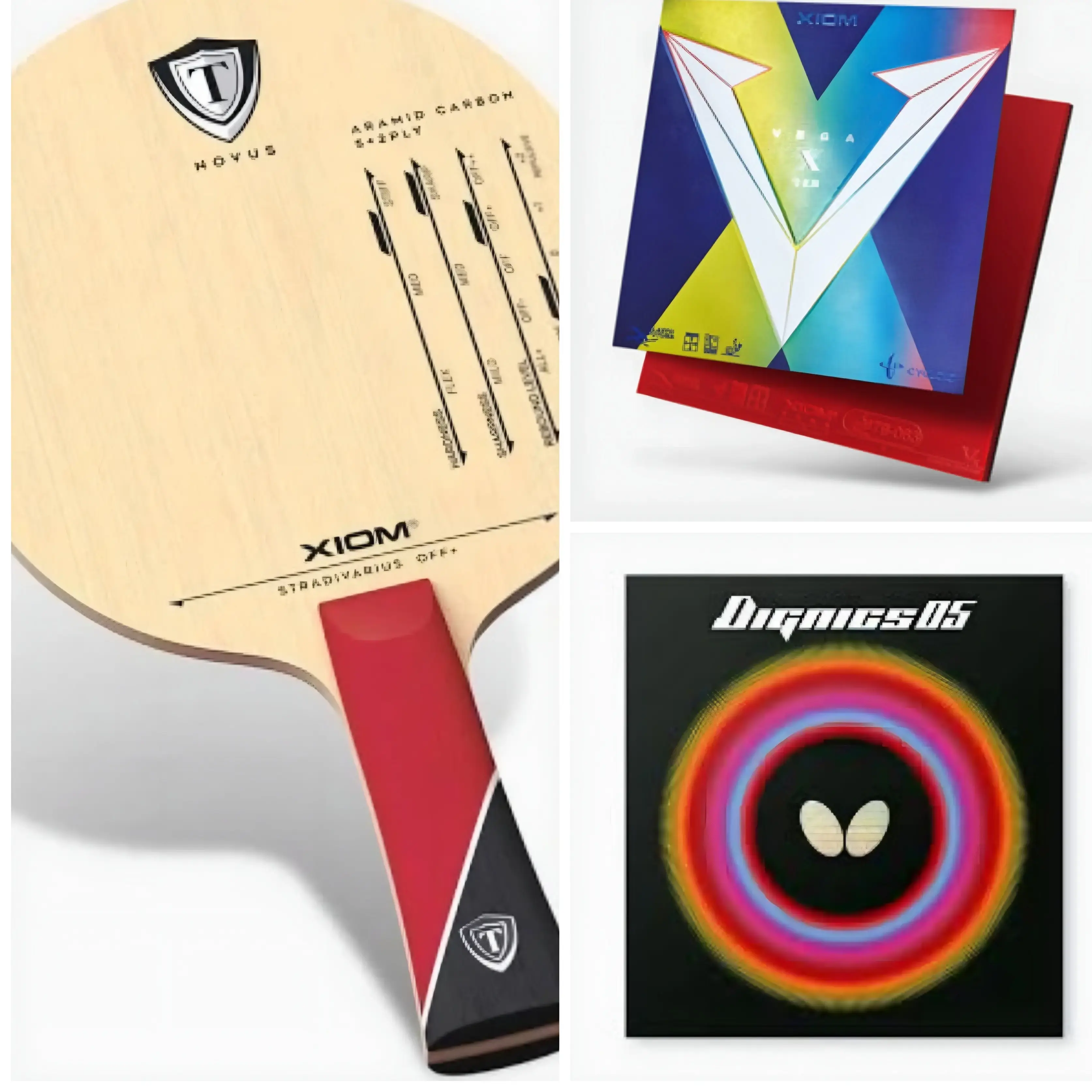 Xiom Stradivarius Dignics 05 and Vega X