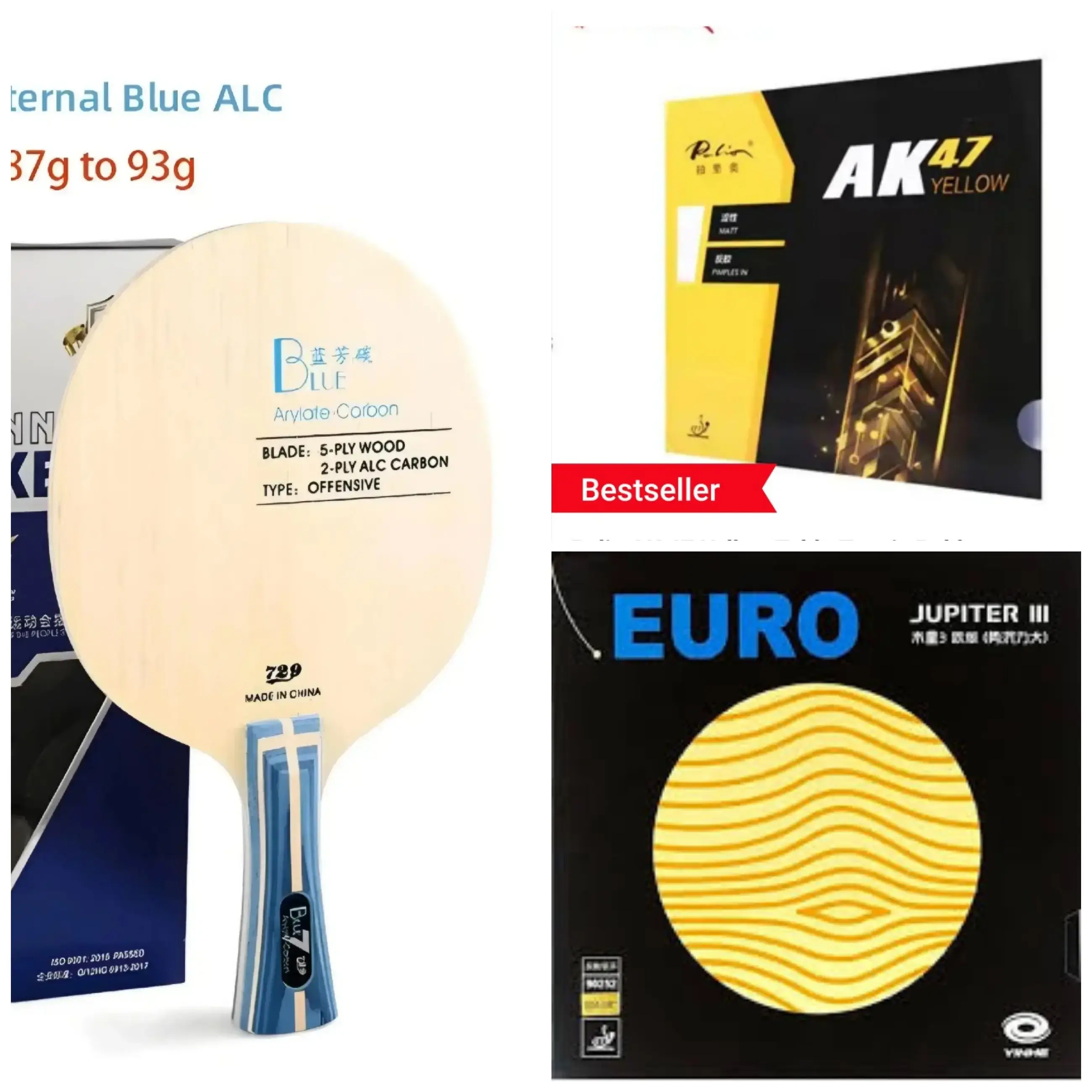 Friendship Blue ALC + Palio AK 47 Yellow + Jupiter 3 – Precision & Power