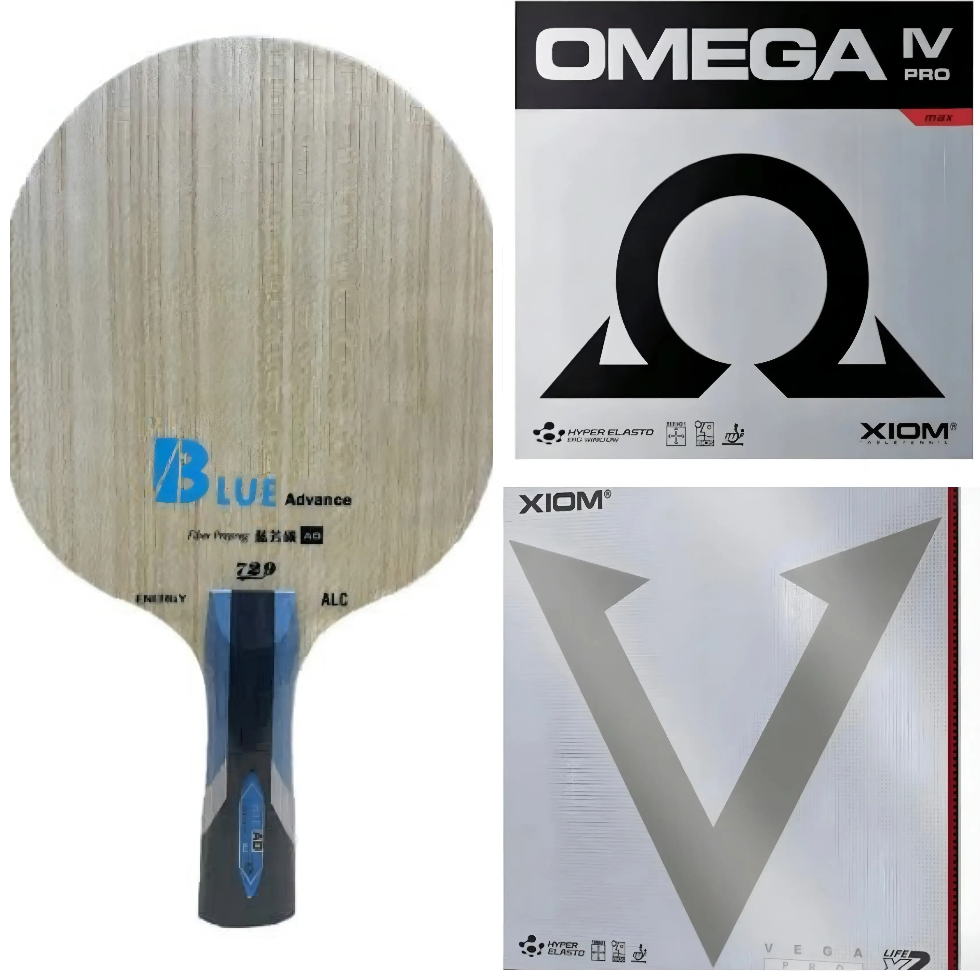 Friendship Blue Advance Blade With Omega 4 Pro And Vega Pro Combo