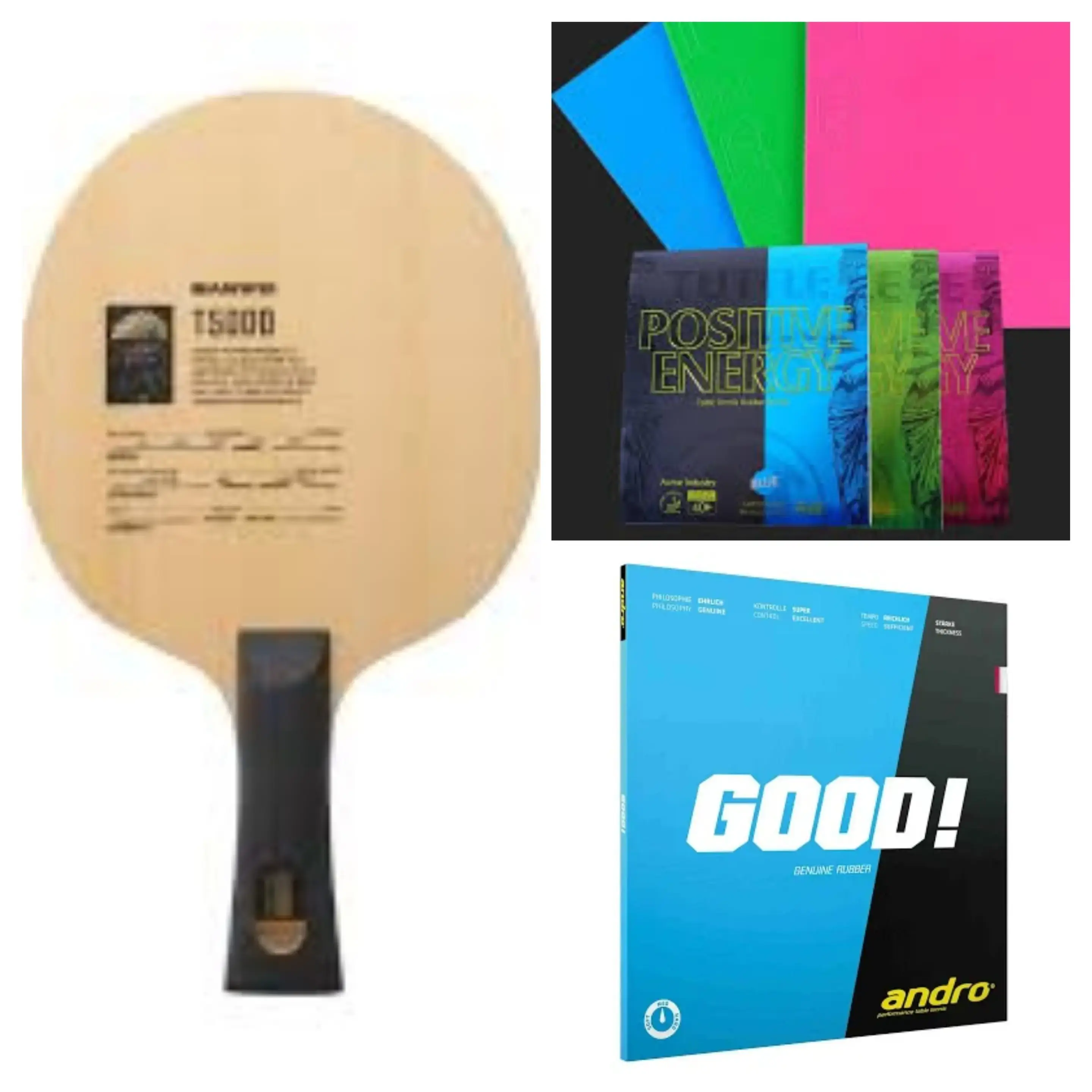 Fast Offensive Combo – Sanwei T5000 with Tuttle Positive Energy & Andro GoodS