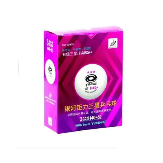 Yinhe H40+ 3 Star ABS Table Tennis Balls