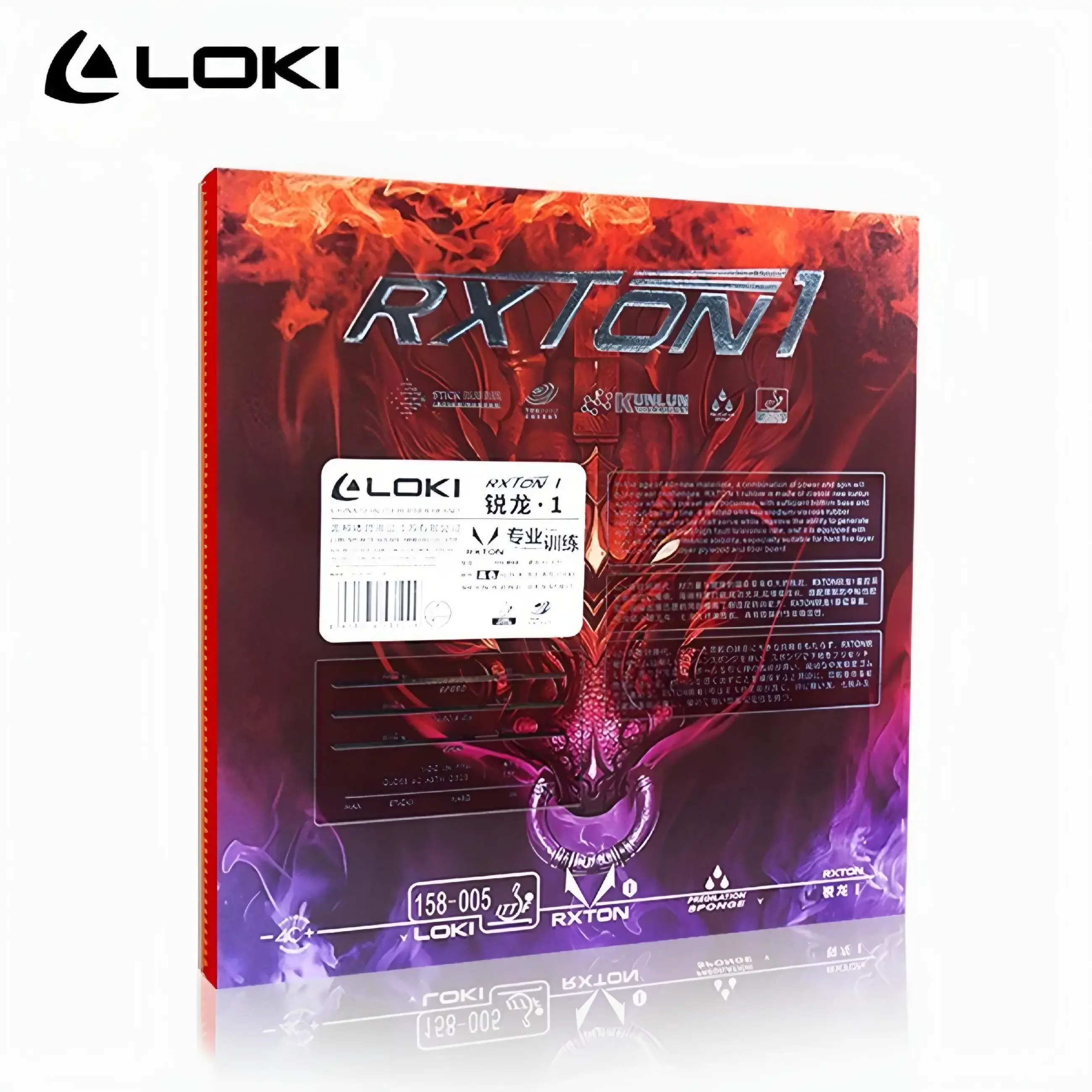Loki Rxton 1 Pro Table Tennis Rubber