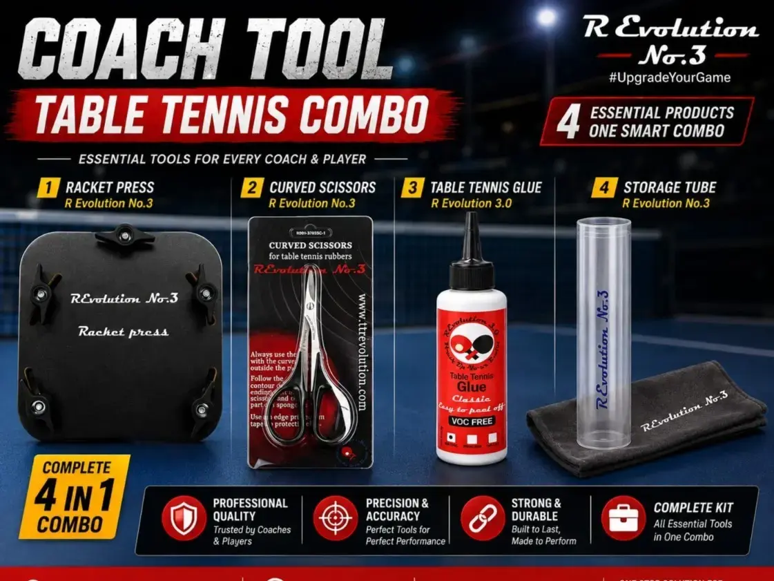 Revolution No.3 Coach Tool Table Tennis Combo (4-in-1 Essential Kit)