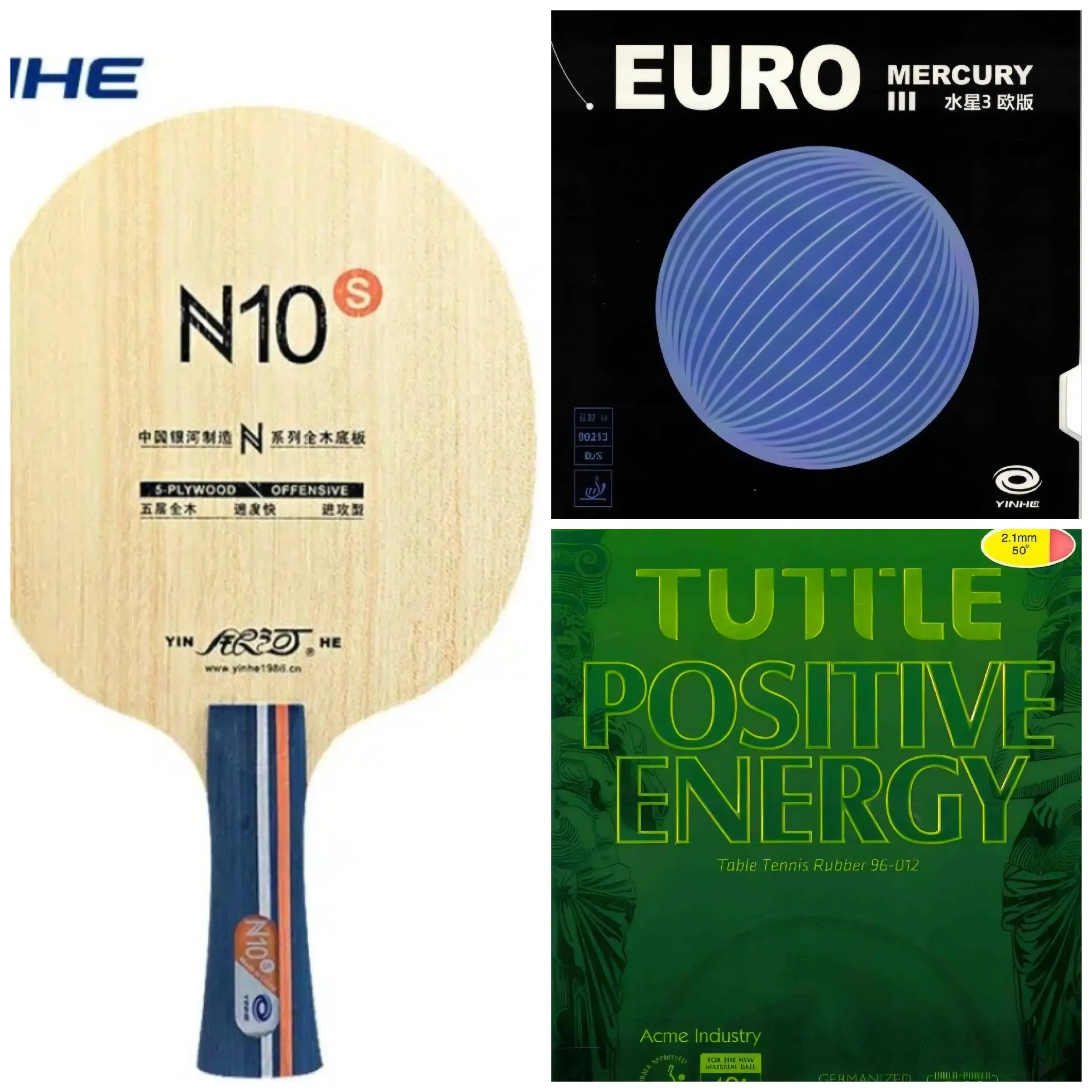 Yinhe N10 with Mercury 3 and Positive Energy Combo