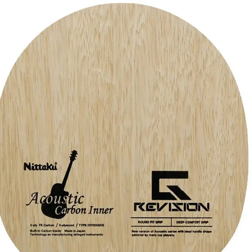 Nittaku Acoustic Carbon Inner G-Revision FL – Premium Inner Carbon Blade
