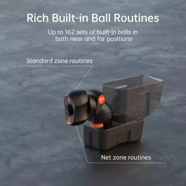 NOVA S Pro Portable Table Tennis Serving Robot Smart Versatile and Fully Programmable