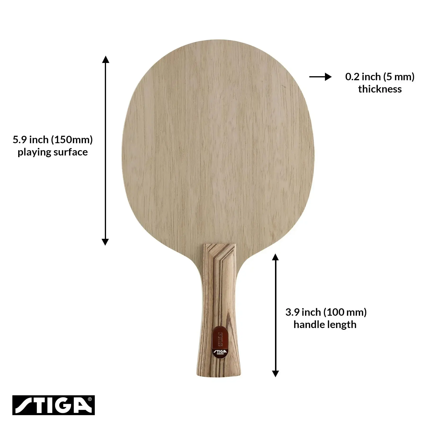 Stiga Pure Table Tennis Blade
