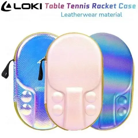 Loki Table Tennis Racket Case High Quality Leather Storage Bag