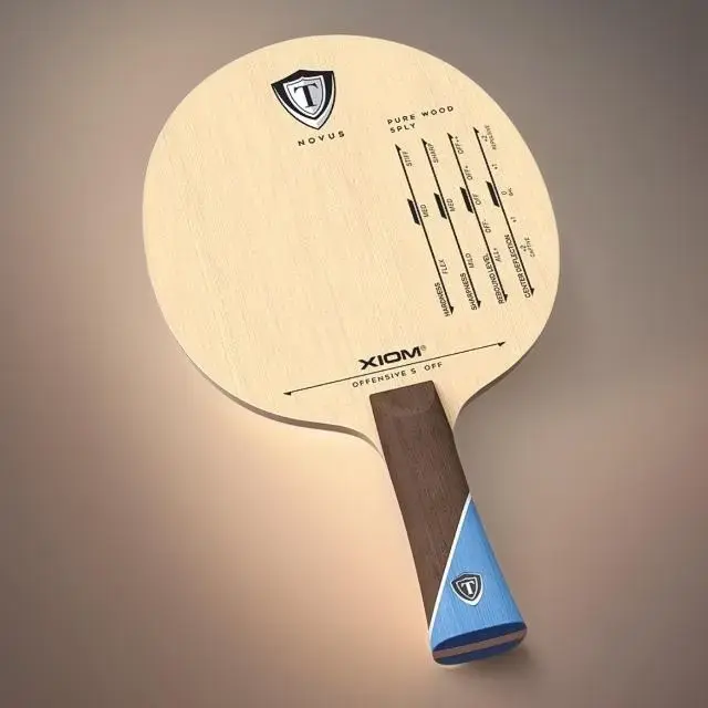 Xiom Novus Offensive S Table Tennis Blade Pure Plywood Precision and Balanced