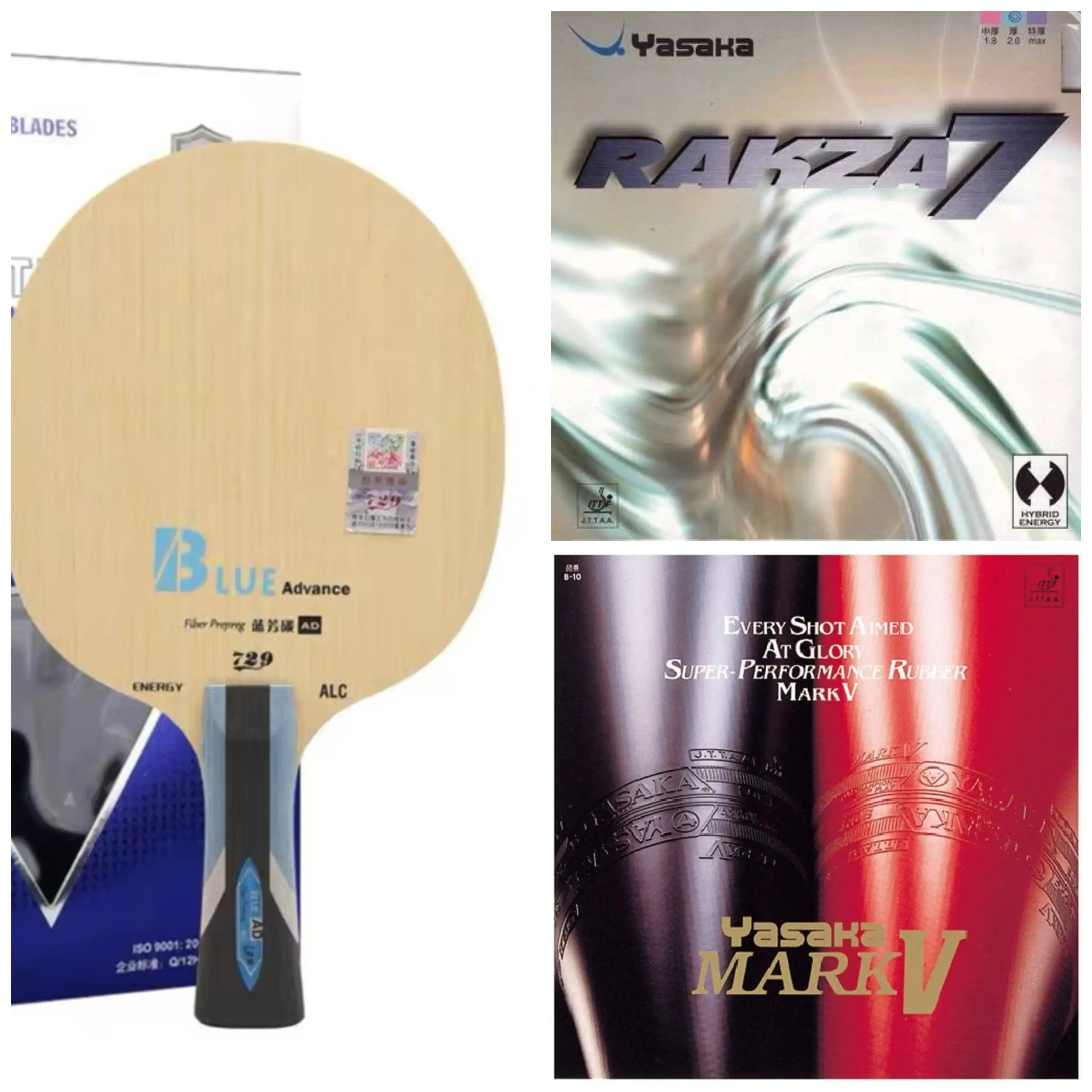 Friendship Blue Advance Blade with Rakza 7 and Mark V