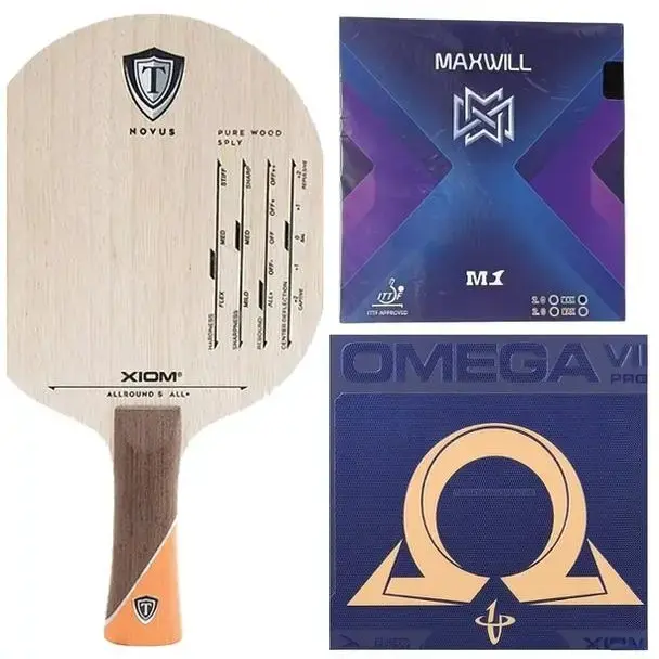 Xiom Nuvo Allrounder Blade with Omega 7 Pro & Maxwill M1