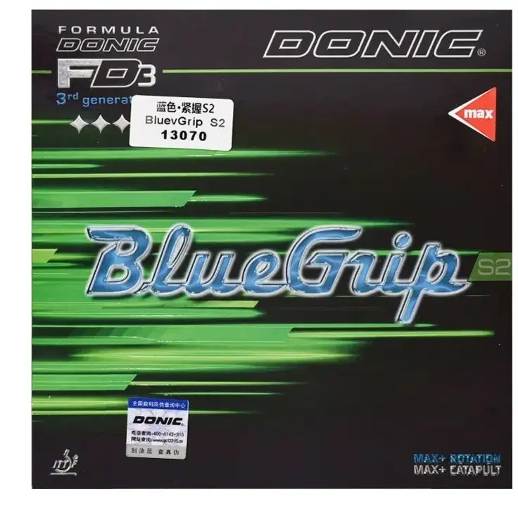 DONIC BlueGrip S2 Hybrid Table Tennis Rubber