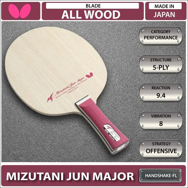 Butterfly Mizutani Jun Mazor Table Tennis Blade