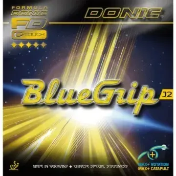 DONIC Bluegrip J2 Table Tennis Rubber – Spin & Control