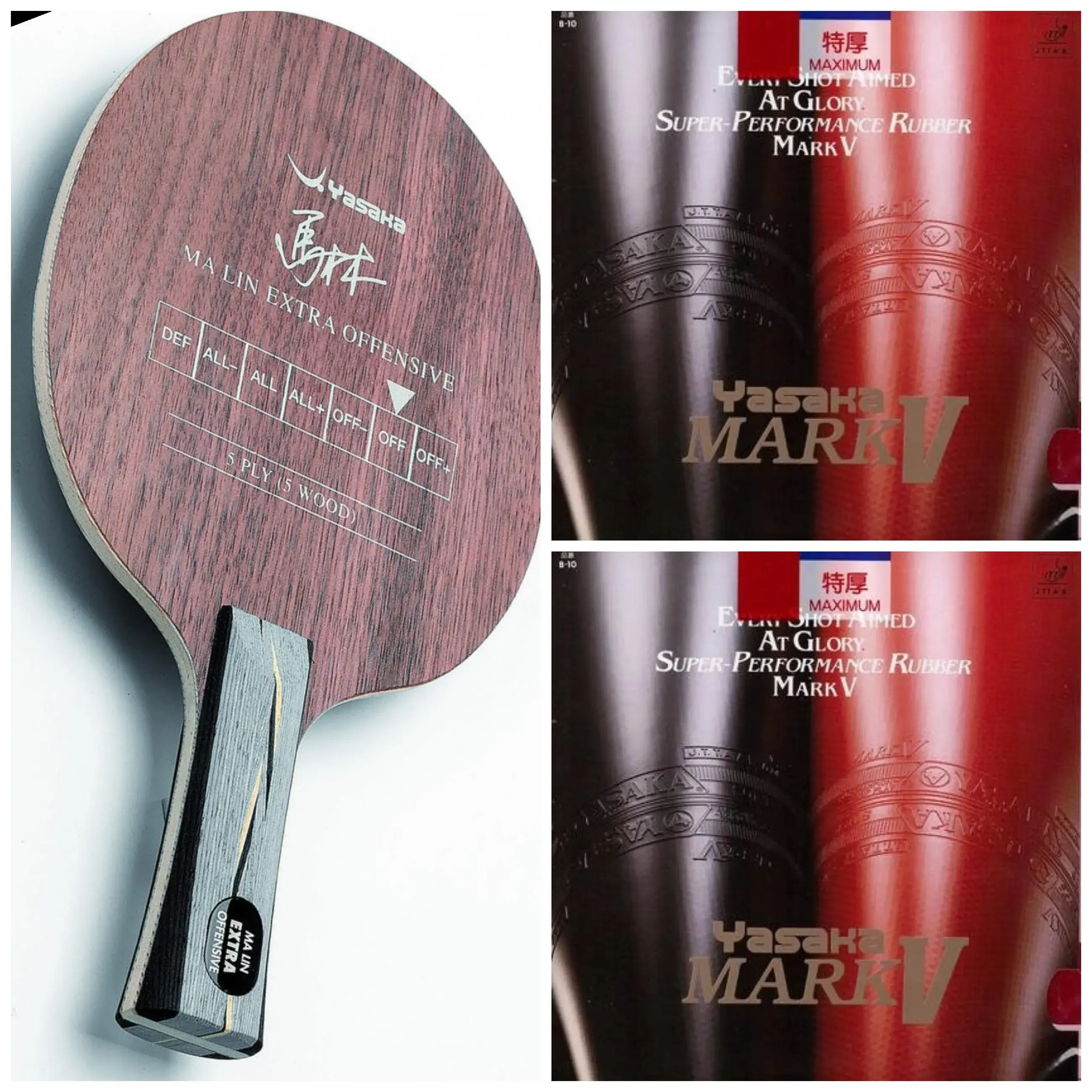 Yasaka Ma Lin Extra Offensive Yinhe Neptune Mark V Combo