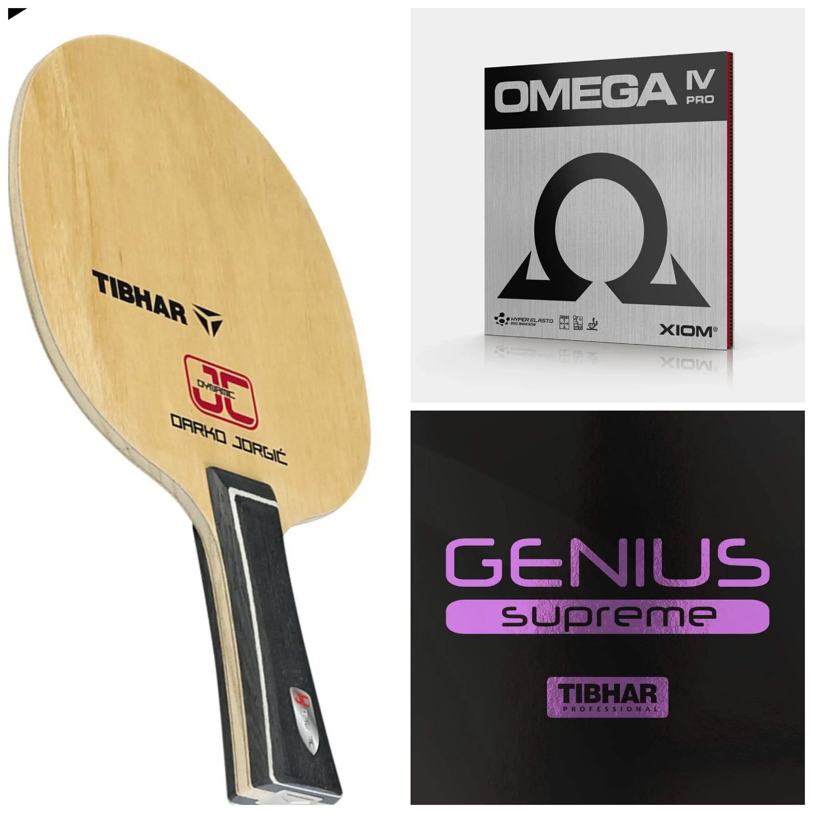 Tibhar Darko Jorgic Genius Supreme Omega IV Pro Combo