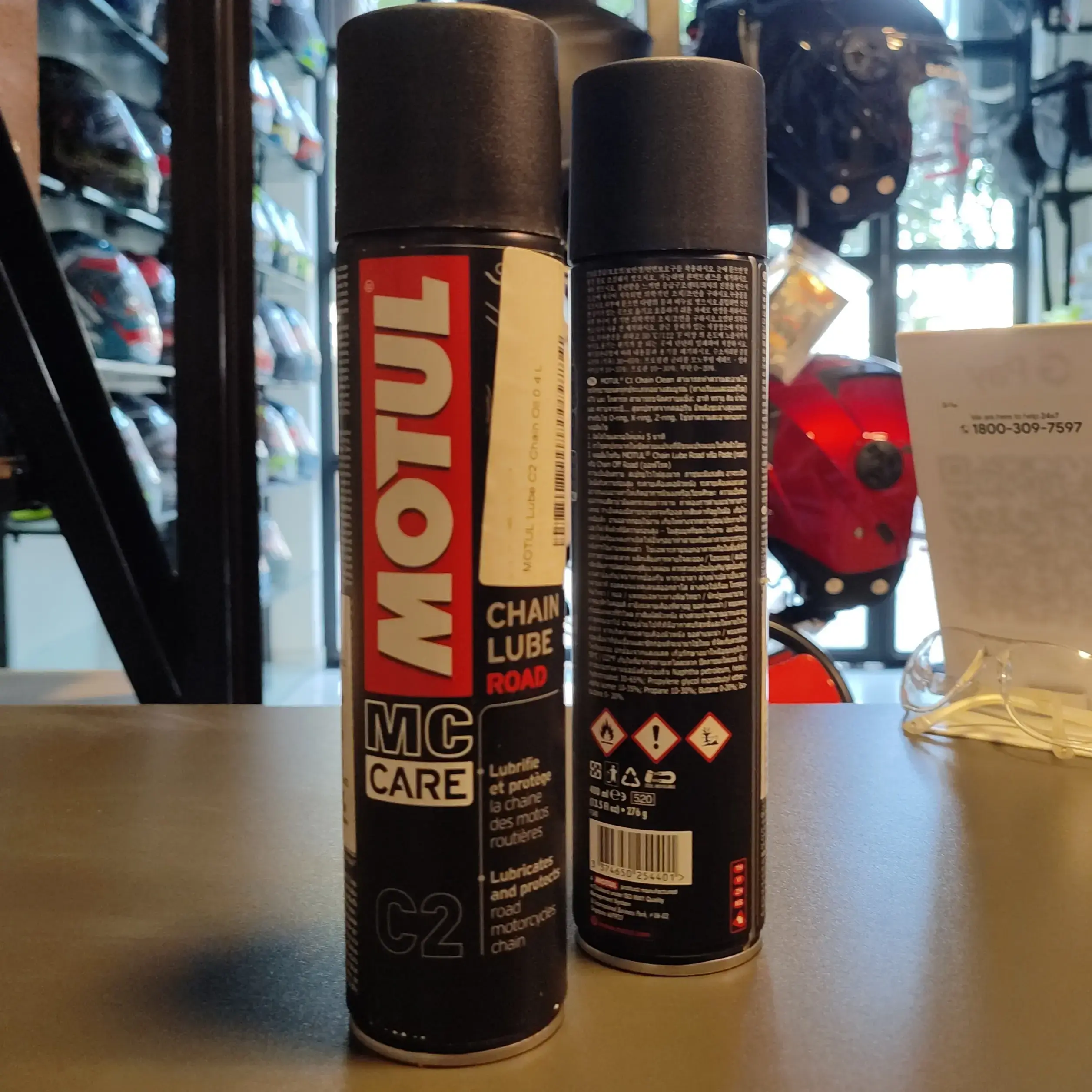 Buy Motul Chain Lube C2 (400ml) online at best price The Gear Store