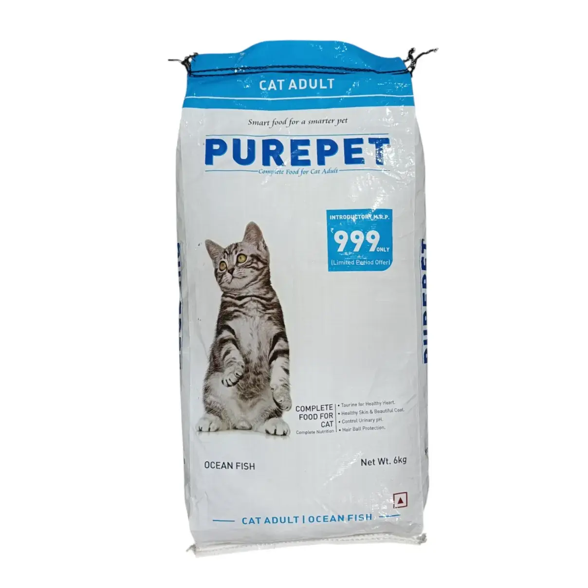 PurePet Cat Food 6Kg – Adult Ocean Fish Flavor