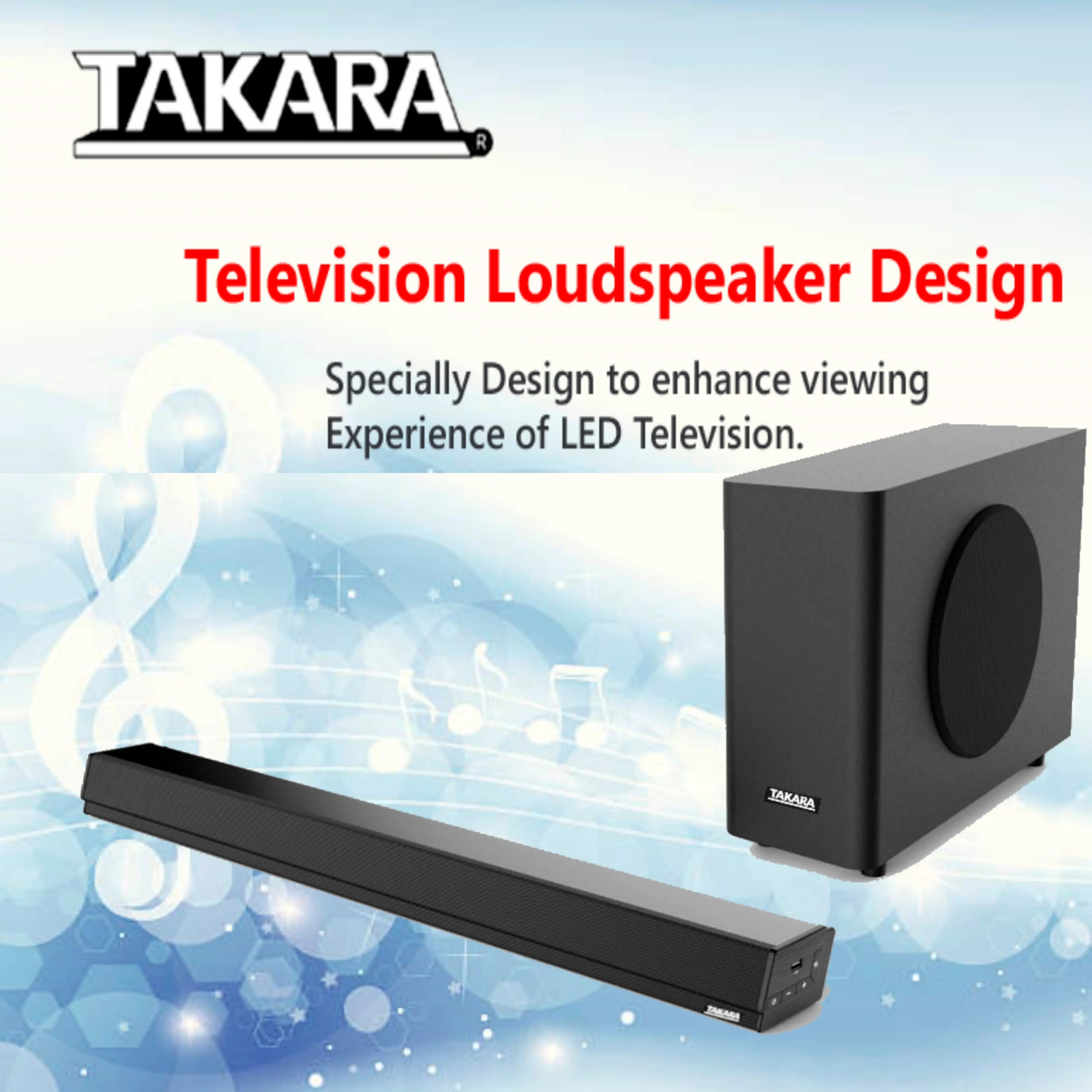 Buy Takara T 072 Best Powerful Soundbar online at best price | TAKARA