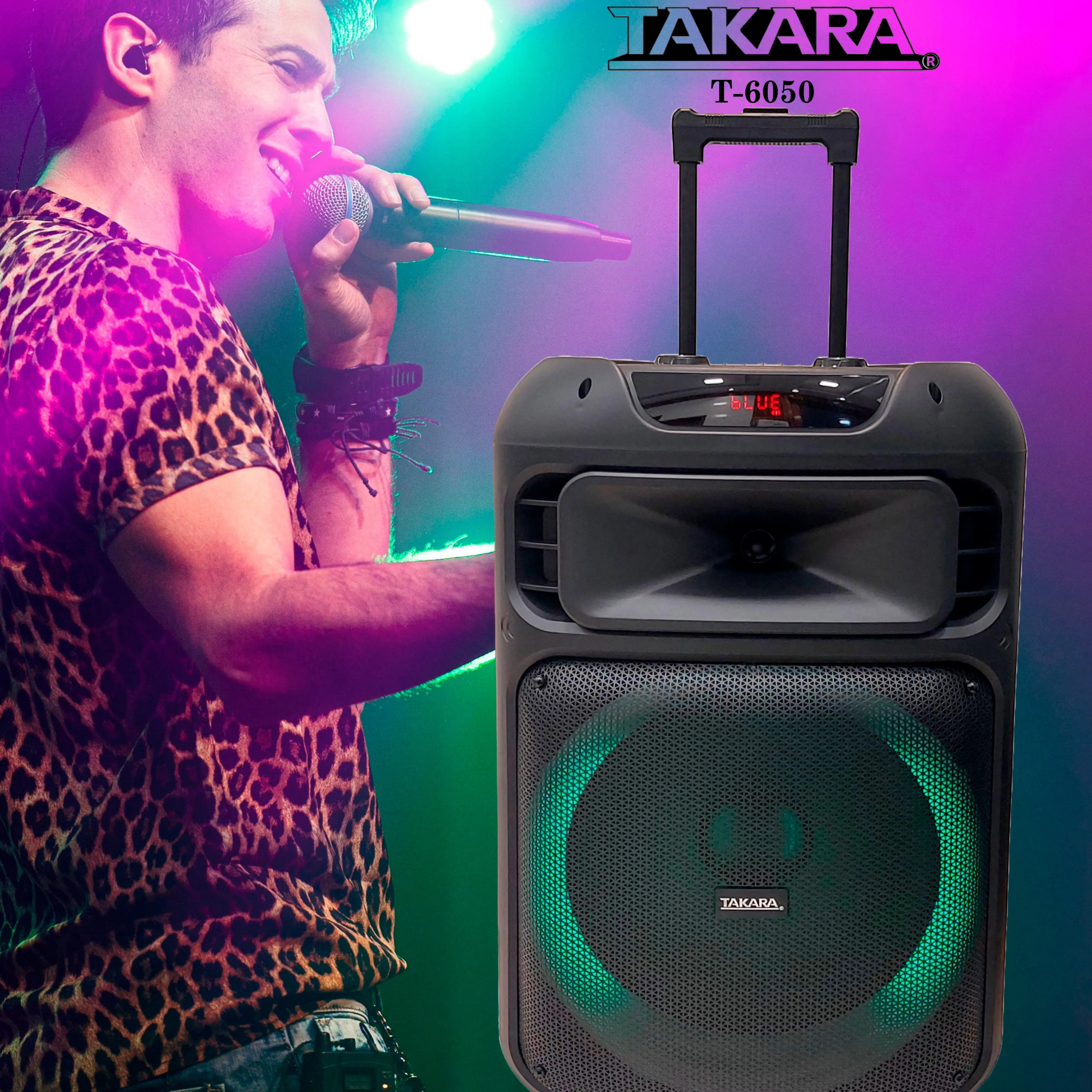 Takara T 6050 New Model Karaoke Speaker - 1