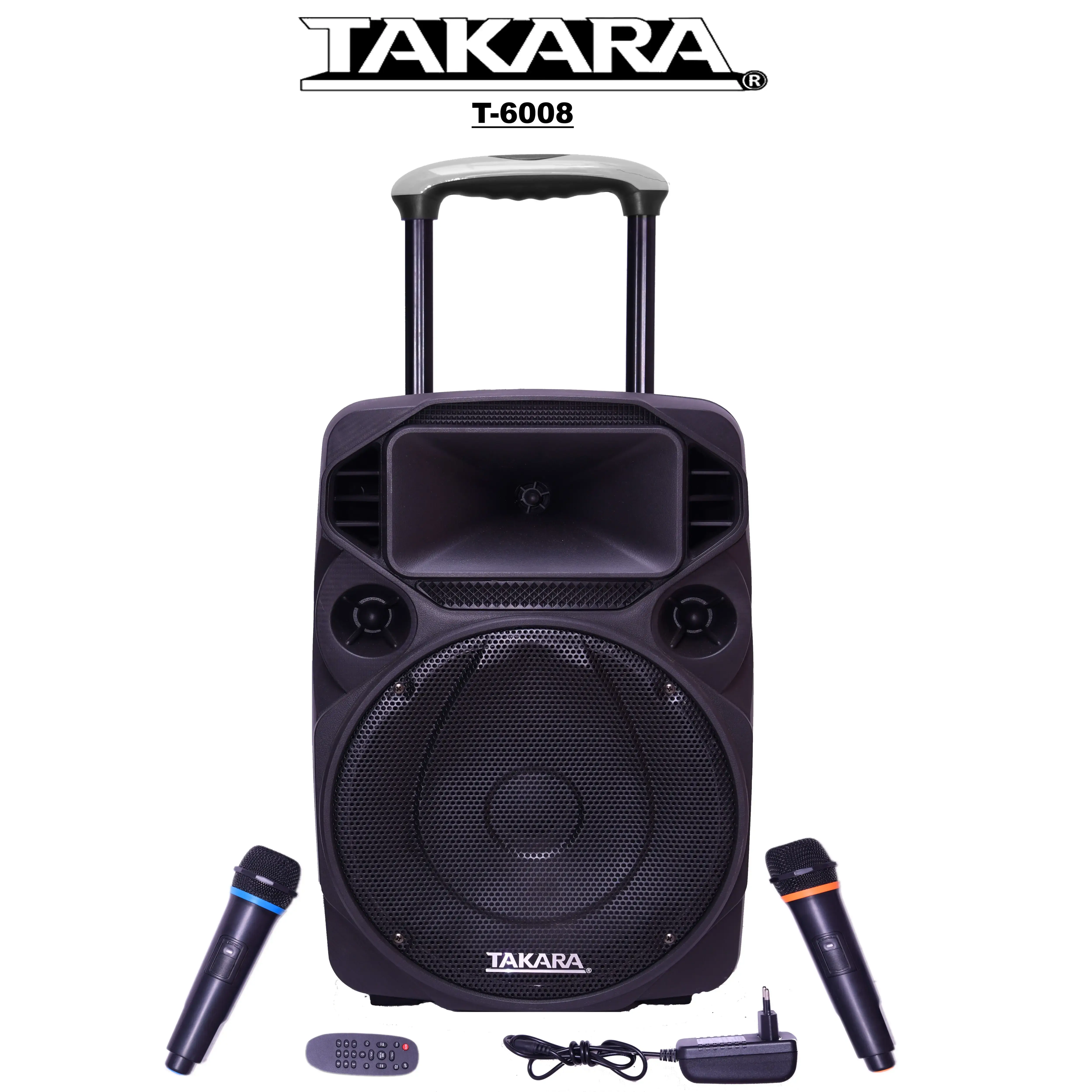 Buy Takara Karaoke Trolley Speakers With 8'' Woofer online at best