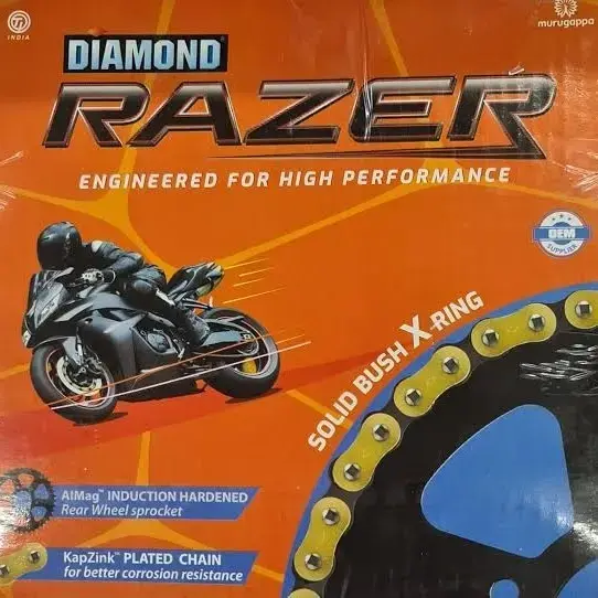 Buy Diamond Chain SPROCKET FOR TVS APACHE 310RR RKD online at