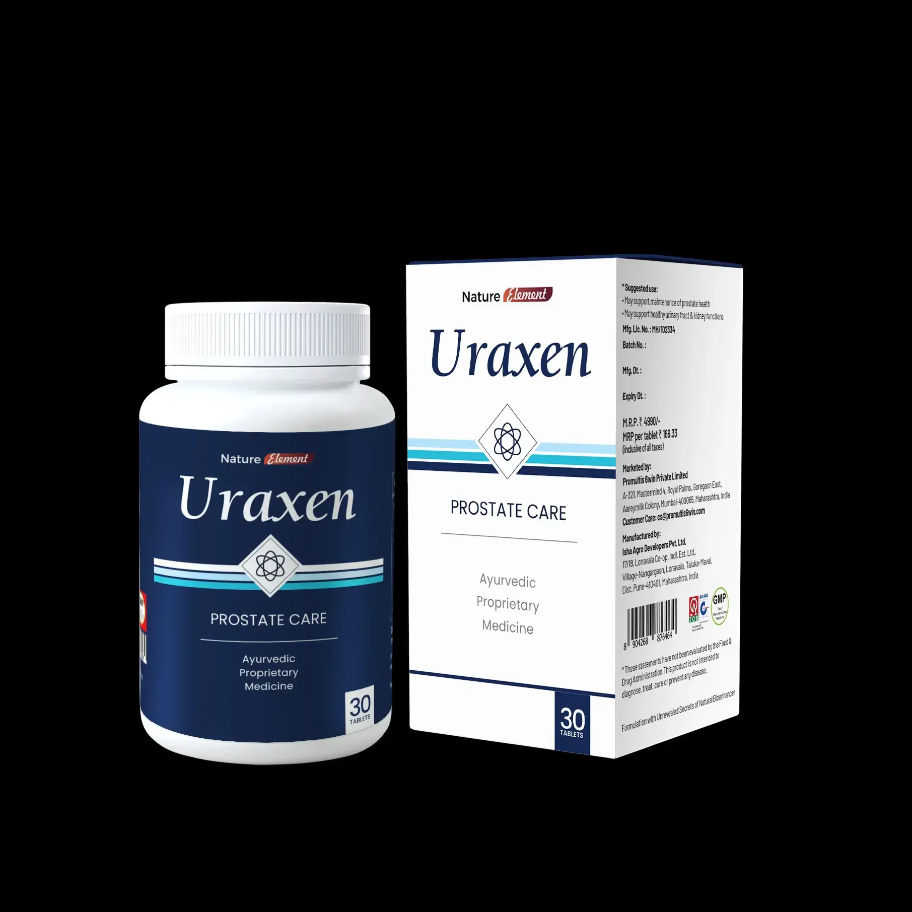 Uraxen Tablet For Prostate Support Uraxen Capsule - 1