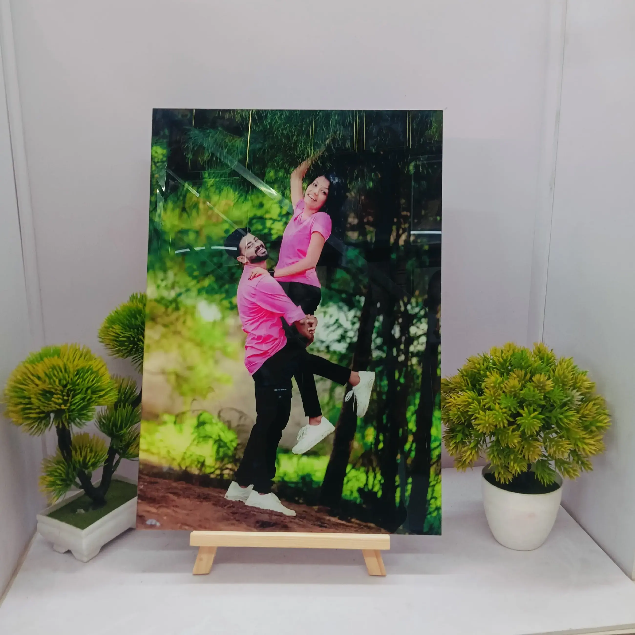 Buy Acrylic Photo Frame With Stand online at best price | Jupiter Frames