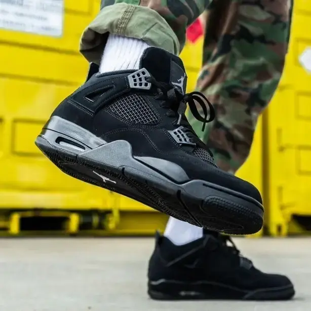 first copy nike air jordan retro 4 black cat best price COD display picture 1