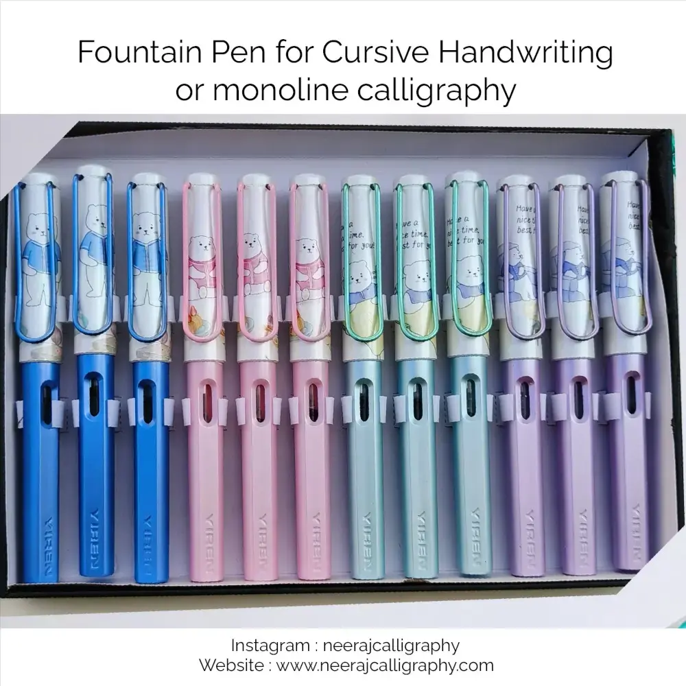 Best Pen For Cursive Writing Buy Fountain Pen For Cursive