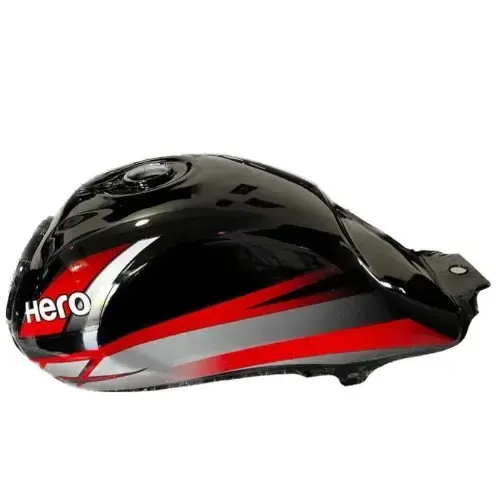 Hero HF Deluxe Black Red Fuel Tank Orignal at best price