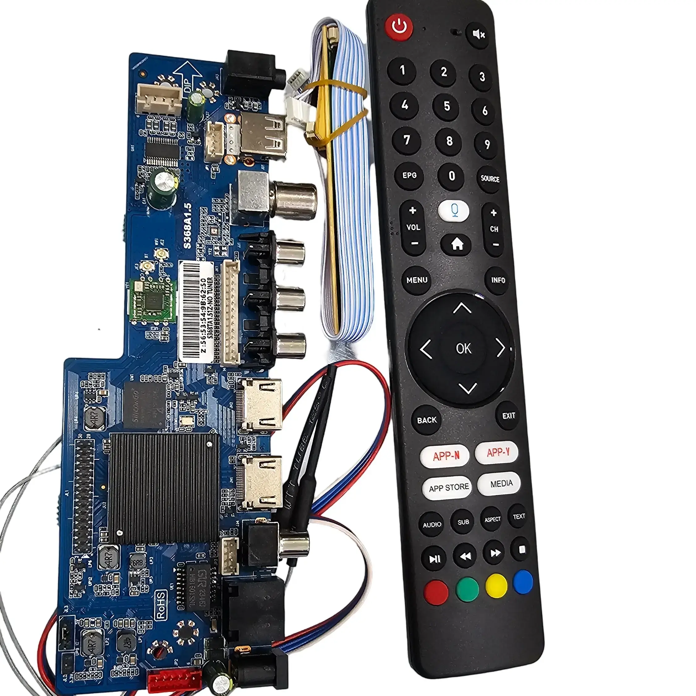 Buy Universal Android Motherboard With voice Remote And